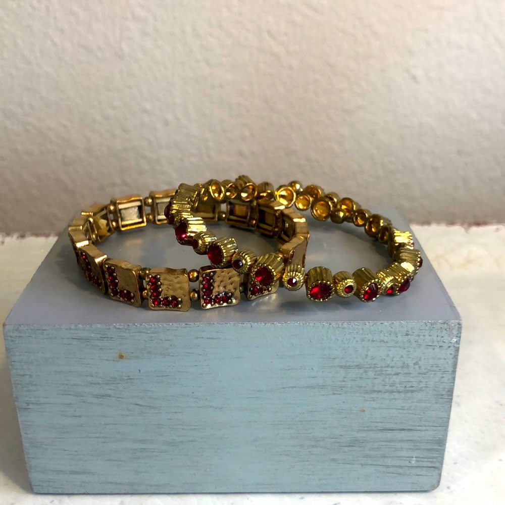 Lauren Conrad fashion bracelets.